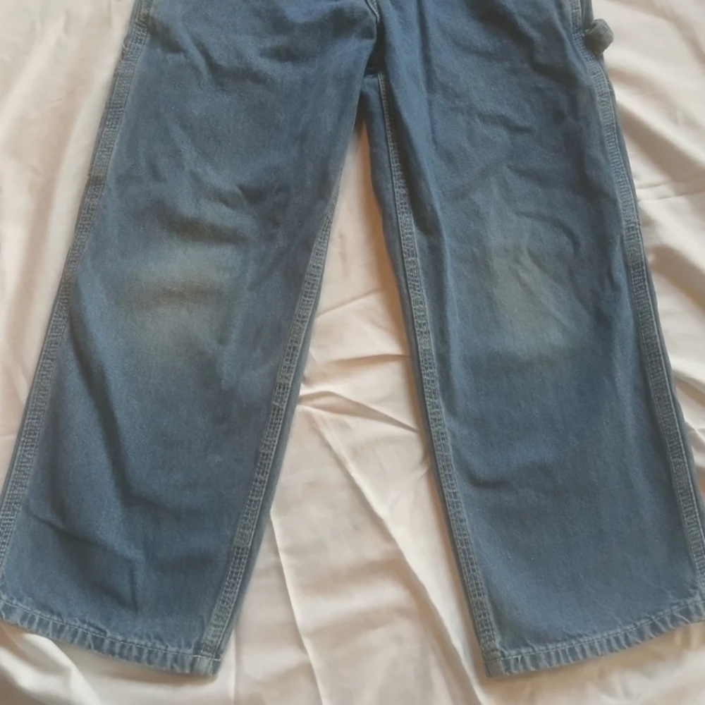 Blue Jeans, Carharrt, girls 8, Slim